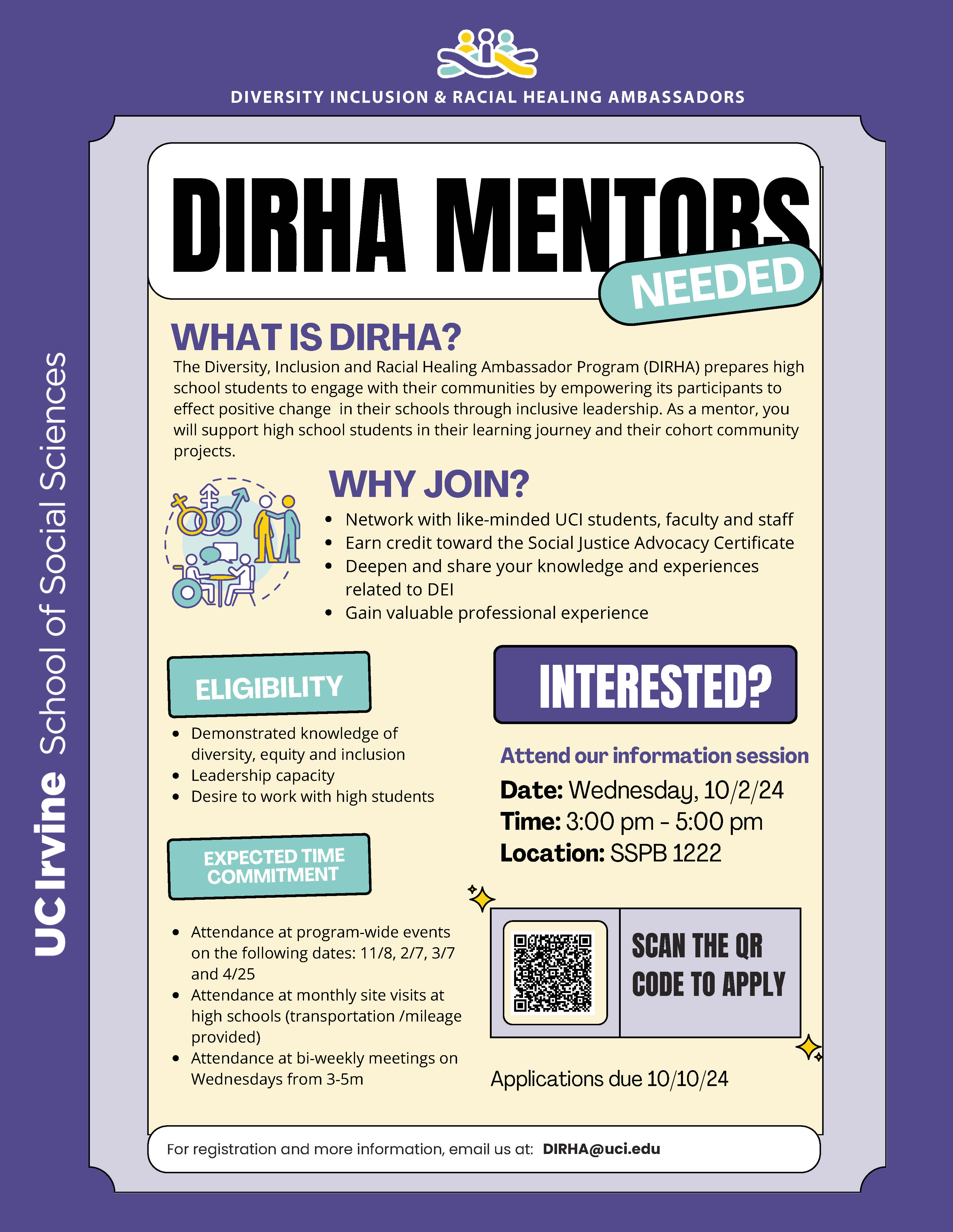 mentor recruitment flyer